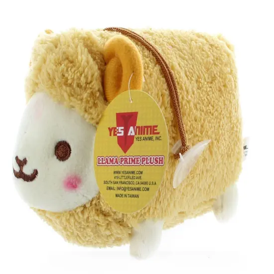 Prime Plush 6" Stuffed Animal with Sound Fluffy Sheep Tan {1}