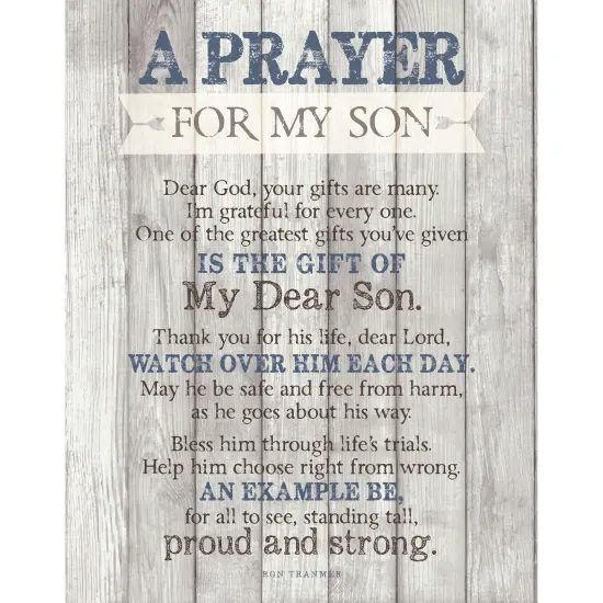Dexsa A Prayer For My Son {1}