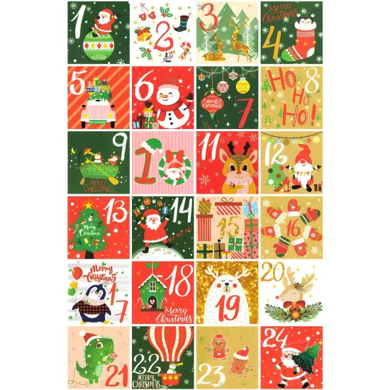 Wrapables Christmas Advent Calendar Countdown Gift Boxes {3}