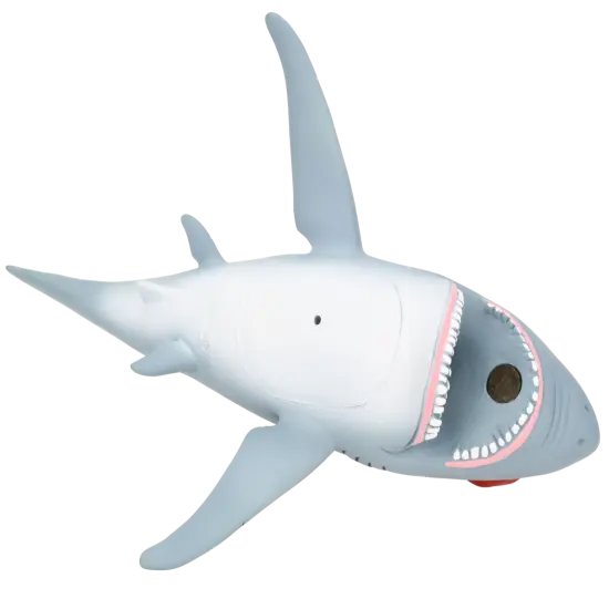 Tree Buddees Great White Shark Christmas Tree Topper - Large 10" {4}