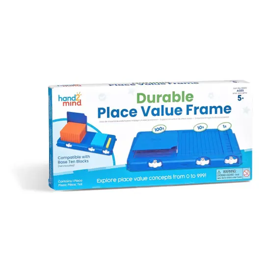 Durable Place Value Frame {5}