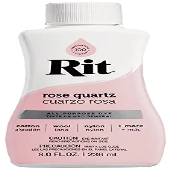 Rit Rosequartz Liquid Dye, 8 oz, Rose Quartz, 8 Fl Oz {1}