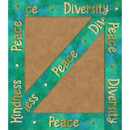 One World Straight Border, 36 Feet Per Pack, 6 Packs {2}