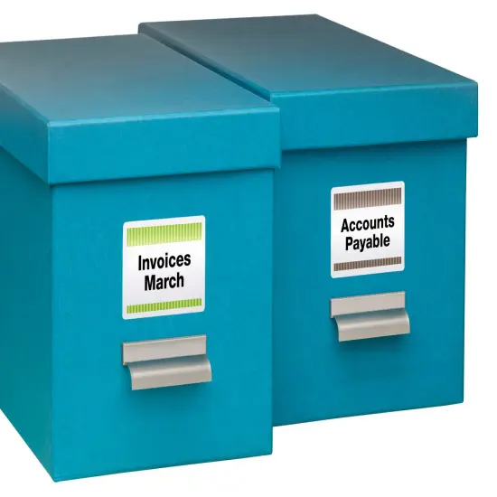 Avery ID Labels, Sure Feed Technology, Permanent Adhesive, 2" x 2-5/8", 225 Labels (6572) {2}