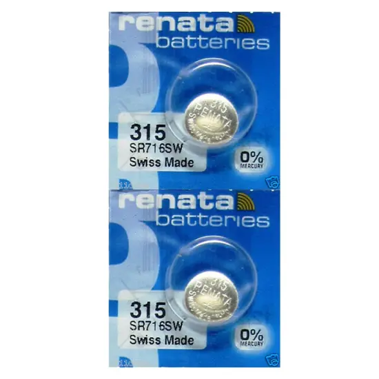 Renata 315 SR716SW 1.55V Silver Oxide Watch Battery {3}