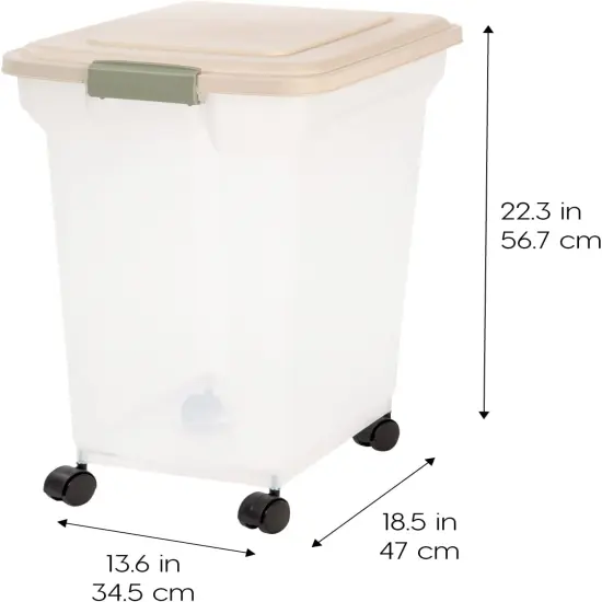 IRIS USA Premium Airtight Pet Food Containers {2}