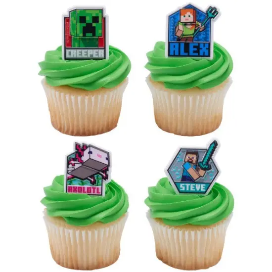 MINECRAFT Lush Finds Cupcake Rings, 12ct {4}