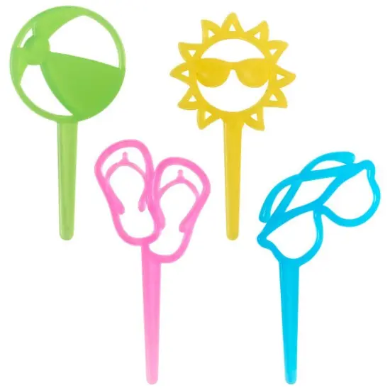 Summer Fun DecoPics&reg; Cupcake Decoration, 12ct {2}