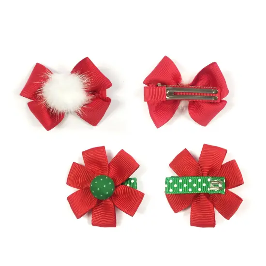 Wrapables Red and Bold Hair Clips (Set of 12) {5}