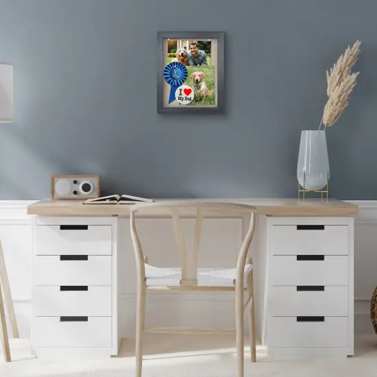 Americanflat Front Loading Shadow Box Frame - 1.5 Interior Depth for Memorabilia - Display Case for Keepsakes - Magnetic Closure - Includes Pins to Secure Items - Hanging Hardware {12}