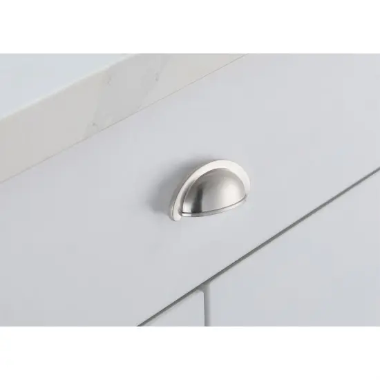 Claude 2-3/4" Center to Center Brushed Nickel Cup Bar Pull Multipack (set of 10) {3}