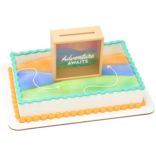 Adventure Awaits DecoSet Cake Decoration {2}