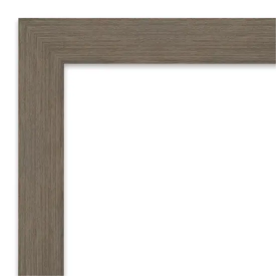 Hardwood Narrow Wood Framed Magnetic Board Hardwood Mocha {2}