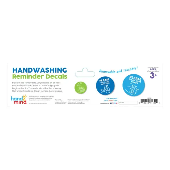 Handwashing Reminder Decals, Set of 60 {5}