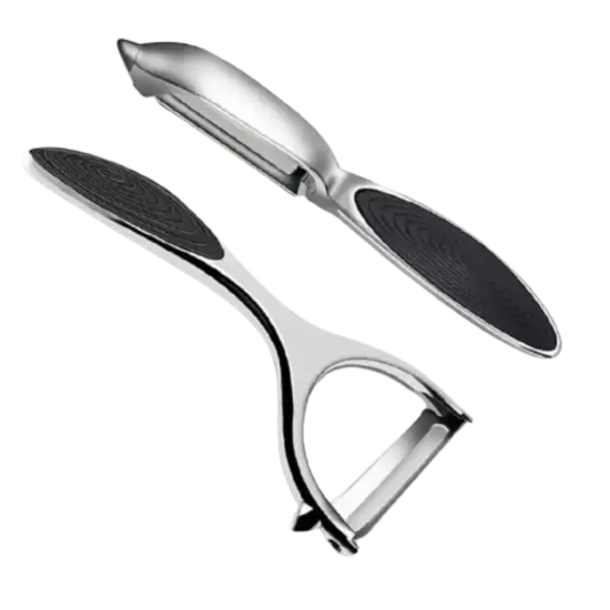 Stainless Steel Vegetable & Fruit Peeler Set 2 Pcs {1}