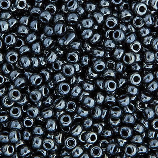 Miyuki 250g Metallic Round Rocailles Seed Beads, 11/0 Gunmetal #451 {1}