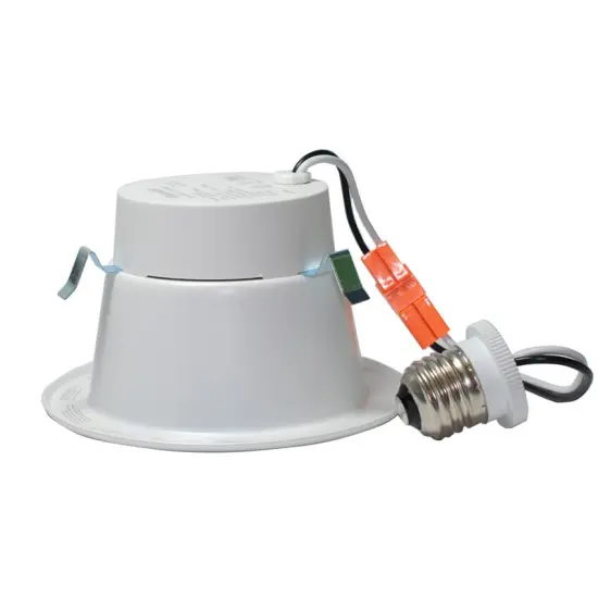 High Quality 4 inch Recessed LED 9W Soft White Downlight Kit - 65w equiv. {3}