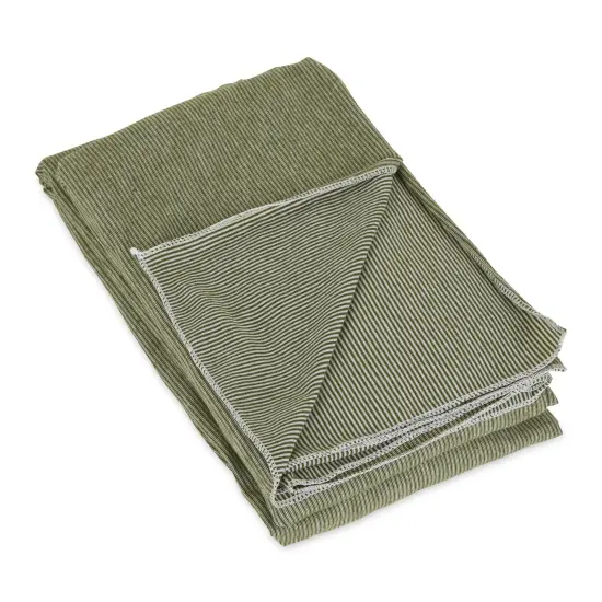 DII Black Tri Color Check Oven Mitt (Set of 2) {1}