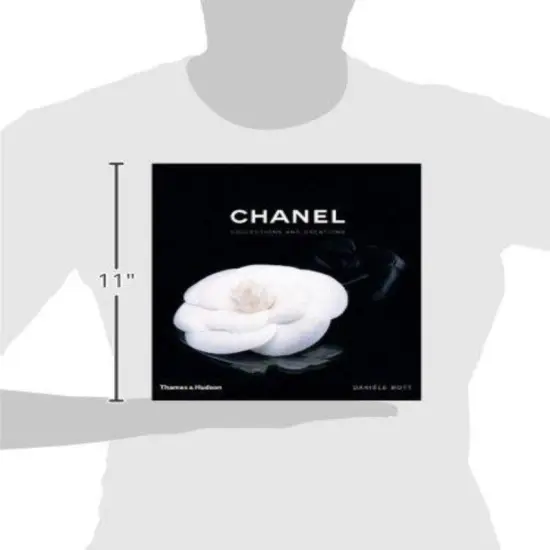 Designer Book Chanel Black, Hard Cover Book {5}