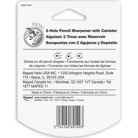 Tonic 2 Hole Sharpener, Pack of 12 {2}