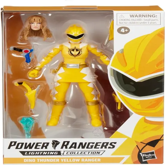 Power Rangers Lightning Collection Action Figure | Dino Thunder Yellow Ranger {3}