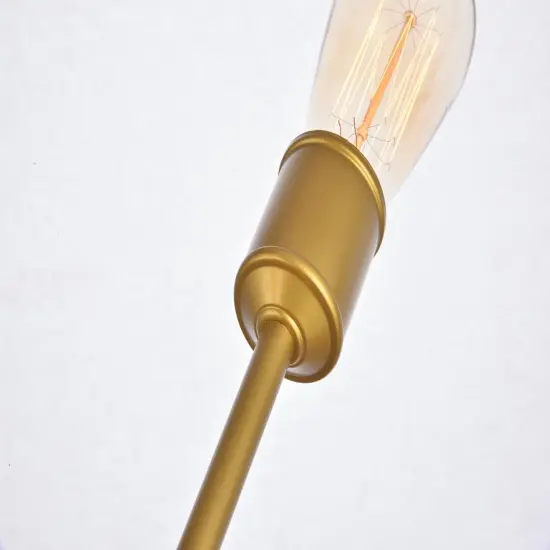 Axel 6 Lights Brass Pendant {6}