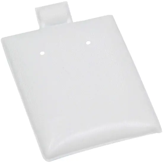 Earring Puff Pads - White 1.5" x 1.75" (Package of 100) {1}