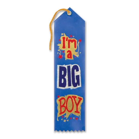 I'm A Big Boy Award Ribbon (Pack of 6) {1}