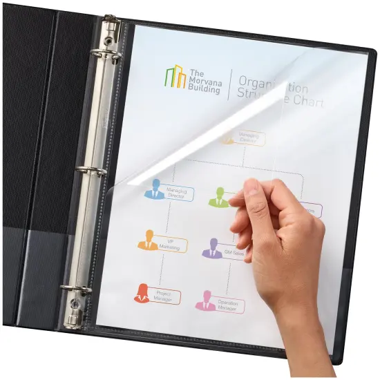 Avery Diamond Clear Page Protectors for 3 Ring Binders, 10 Document Protectors Per Pack, 4 Packs, 40 Protectors Total (74084) {6}