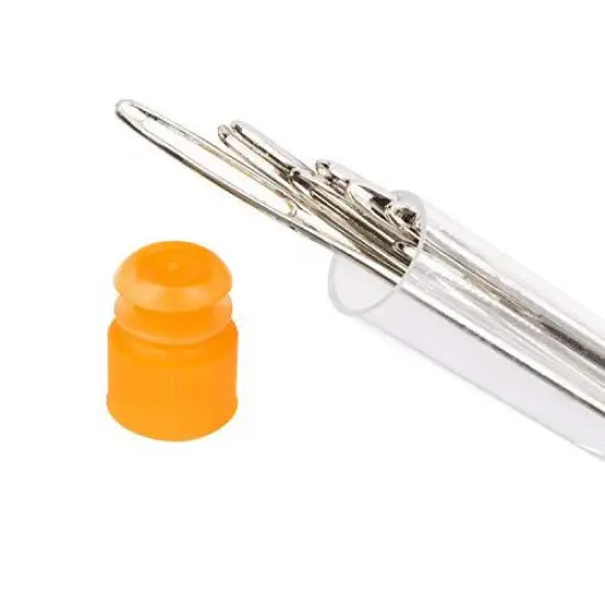 15 Pcs Large Eye Sewing Needles, Sewing Needles, Stainless Steel Embroidery Thread Needle, Handmade Yarn Knitting Needles Leather Needle (15 Pieces) {5}