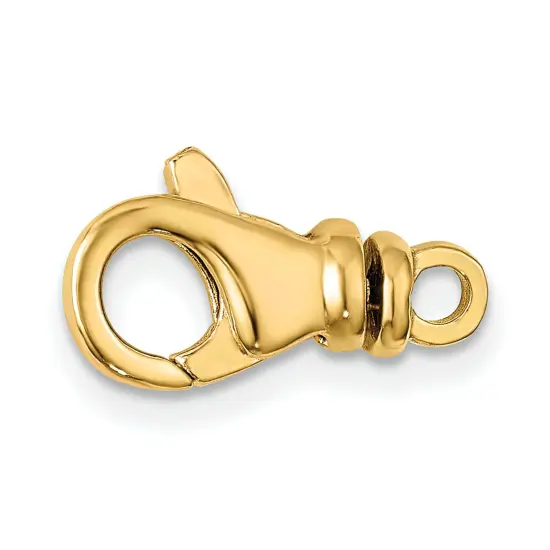 14K Gold Swivel Lobster Clasp (10.50mm to 19.50mm) {1}