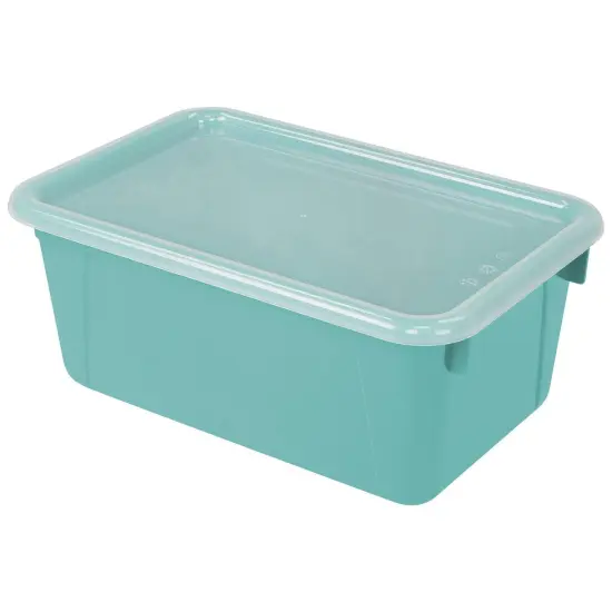 Small Cubby Bin, with Cover, Classroom Teal, Pack of 2 {2}