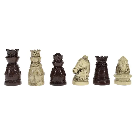 WE Games Handpainted Polystone Medieval Themed Chess Pieces, 2.5 in. King {4}