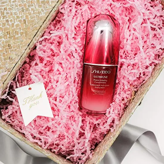 1/2 LB Crinkle Cut Paper Shred Filler, Crinkled Shredded Paper for Gift Box, pink Crinkle Paper for Gift Wrapping {5}