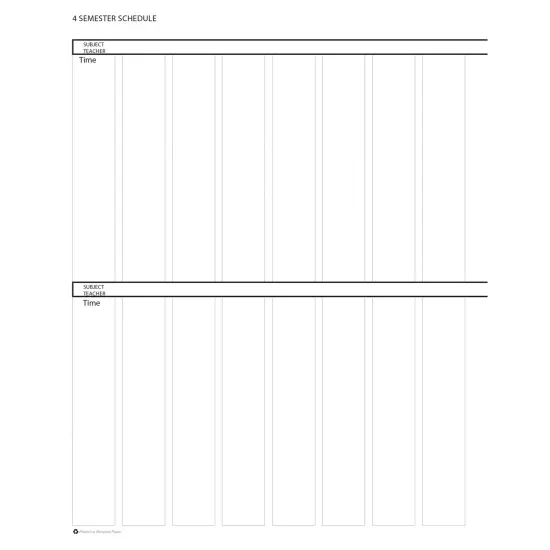 Lesson Planner Book, 41 Weeks, Blue, Pack of 2 {4}