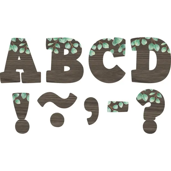 Eucalyptus Bold Block 3" Magnetic Letters {1}