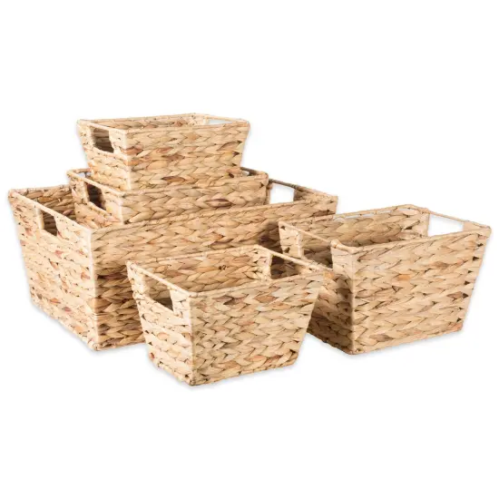 DII Water Hyacinth Basket (Set of 5) {1}