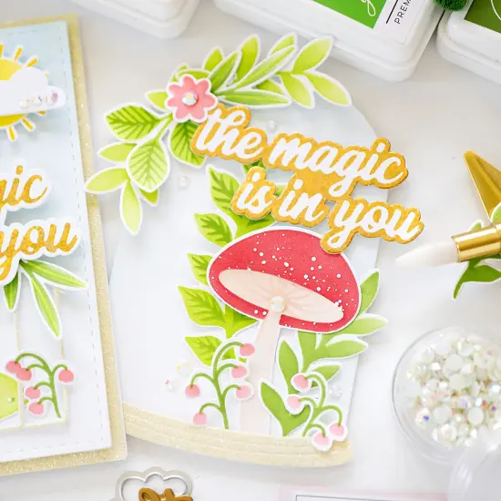 Pinkfresh Studio Hot Foil Plate & Die Set-The Magic Is In You {4}