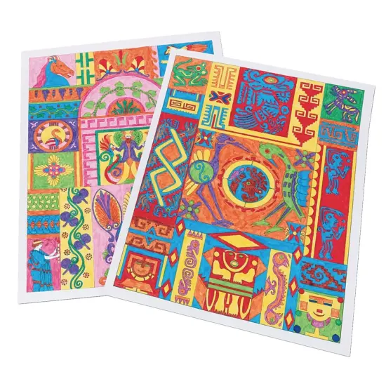 Ancient Culture Design Posters Craft Kit (Pack of 25) {4}