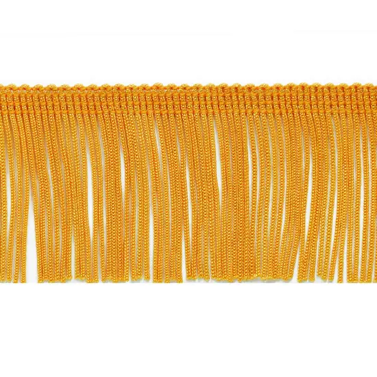 20 Yards of 2" Chainette Fringe Trim | 20 yard cut Yellow Gold {1}