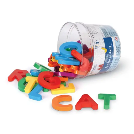 Jumbo Magnetic Letters and Numbers, Uppercase Letters {3}