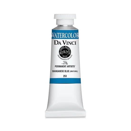 Da Vinci Artists' Permanent Watercolor - Manganese Blue Mixture, 37 ml tube {1}