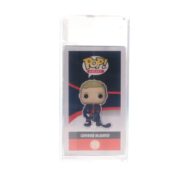 Edmonton Oilers NHL Funko POP Vinyl Figure | Connor McDavid (Third Uniform) | Rated AFA 9.25 {5}