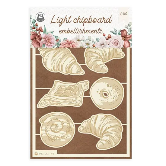 P13 Die-Cut Chipboard Embellishments 4"X6" 7/Pkg-#03 {1}