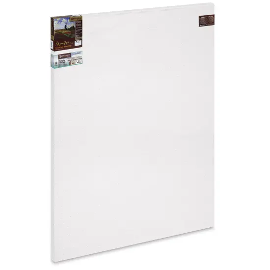 Masterpiece Monet Pro Sausalito Cotton Canvas - 24" x 36", Acrylic-Primed {1}