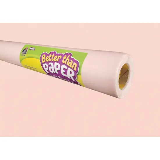 Blush Better Than Paper Bulletin Board Roll, 4' x 12', Pack of 4 {2}