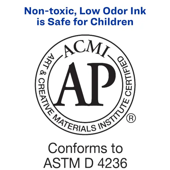 Carter's Permanent Markers, Chisel Tip, Large Desk-Style Size, 12 per Pack, 2 Packs, 24 Black Markers Total (50216) {6}