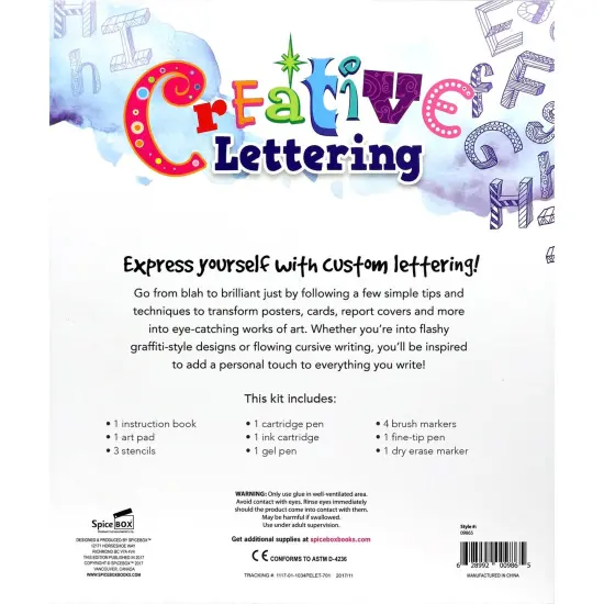 SpiceBox Petit Picasso Creative Lettering Kit {2}