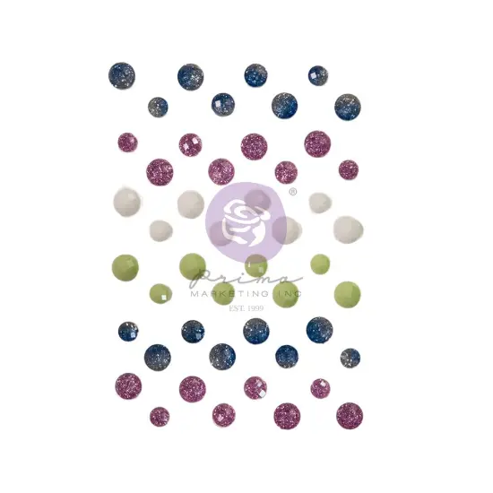 Bohemian Heart Say It In Crystals-Assorted Dots 46/Pkg {1}