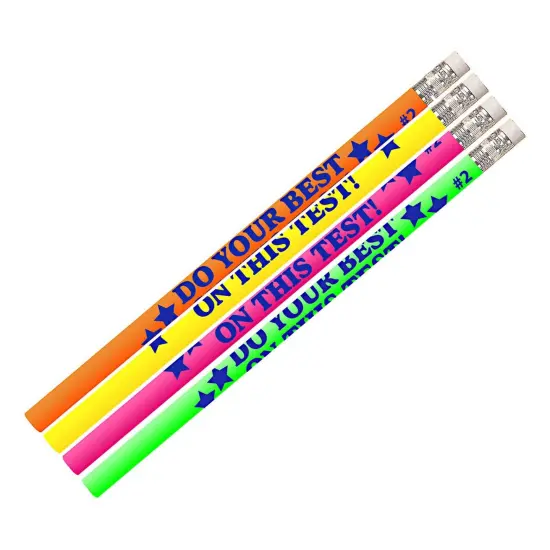 Do Your Best On The Test Motivational Pencils, Pack of 144 {1}